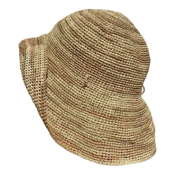 Helen Kaminski 100% Raffia Made in Madagascar Sun Hat